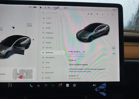 2019 Tesla Model 3 Long Range/Performance from USA, damaged, VIN 5YJ3E1EB3KF495698